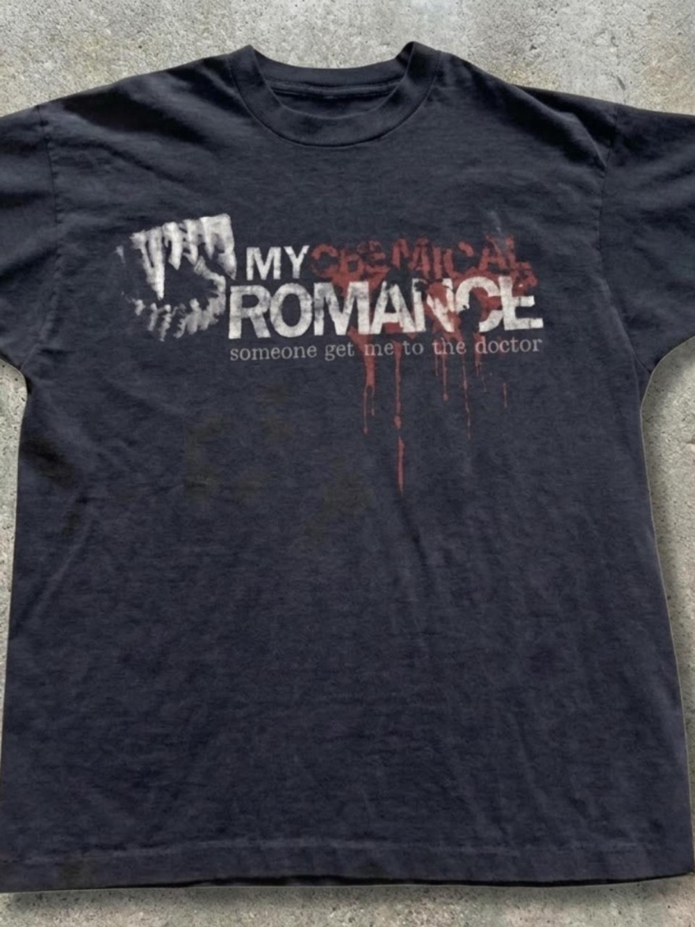 Black Graphic Band T-Shirt